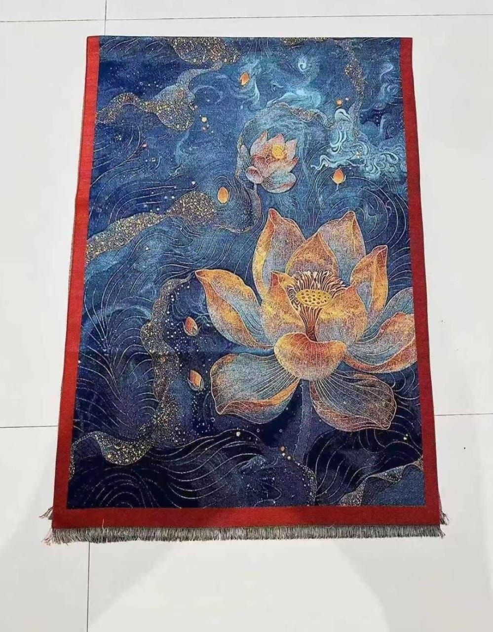 Cashmere Double sided Shawls-Randomn print