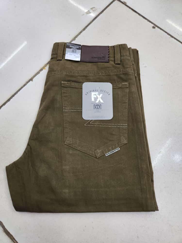Fx hard khaki trousers