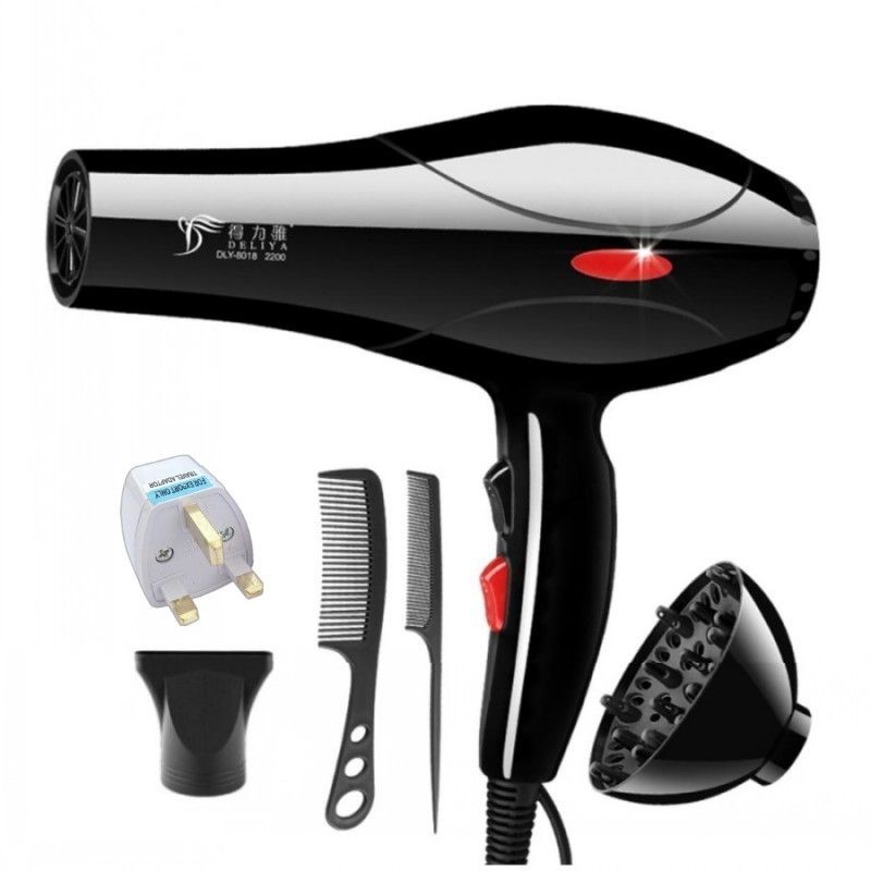 2200W Hair Dryer Professional Blowers Blow Dryer Low Noise Hot And Cold Wind Styling Tools