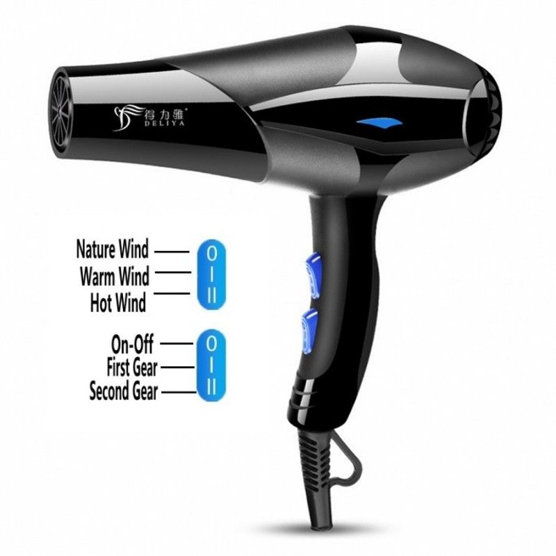 2200W Hair Dryers Professional Blowers Blow Dryer Low Noise Hot And Cold Wind Styling Tools