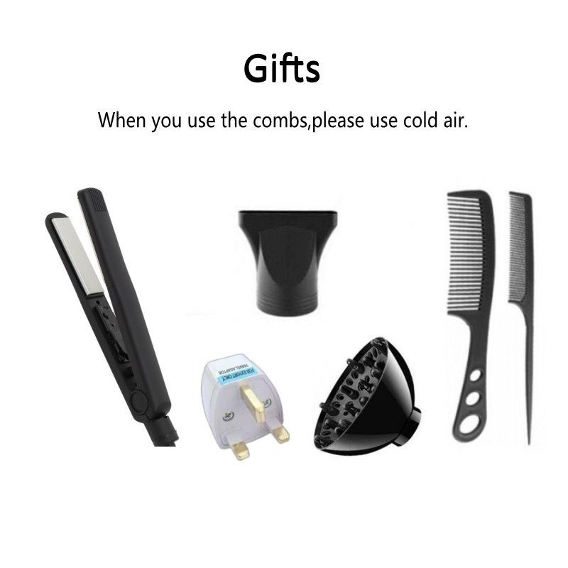 Hair Blow Dryer Hair Dryer Hair Straightener+6 Gifts