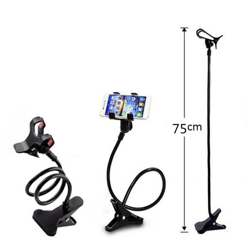 Phone Stand Arm Flexible Mobile Phone Stand for Bed and Desk