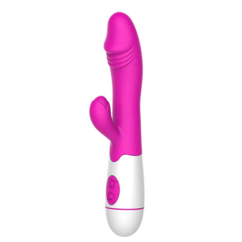 Women's G Spot Vaginal Double Vibrator Massager Sex Toy