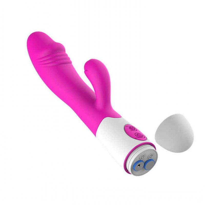 Women's G Spot Vaginal Double Vibrator Massager Sex Toy