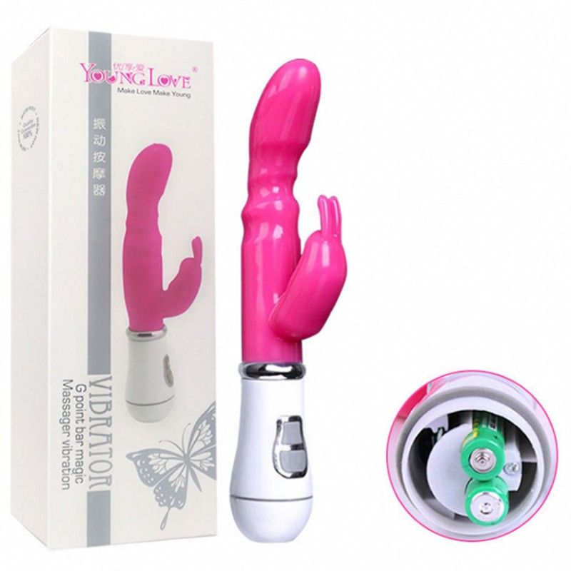 Women Vaginal Double Vibrator Massager Sex Toy