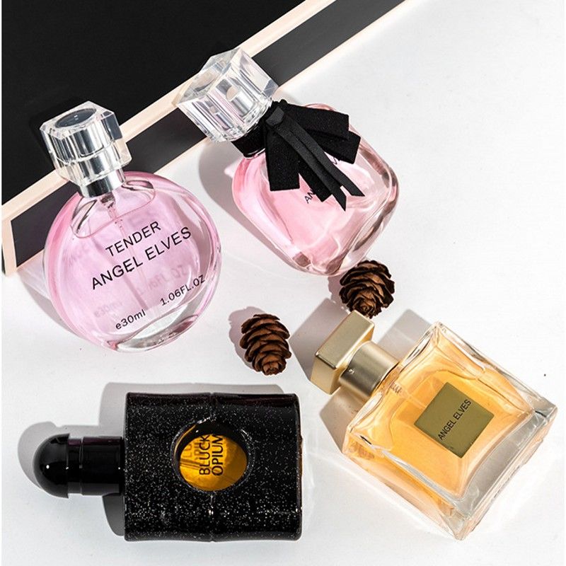 4Pcs Women Perfumes Classic Lasting Perfume Set Ladies Fragrances Deodorants Gift