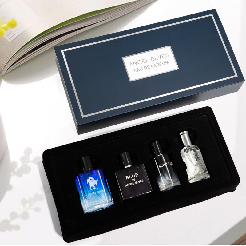 4Pcs Men Perfumes Classic Lasting Perfume Set Fragrances Deodorants Gift