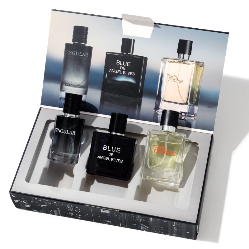 3Pcs Men Perfumes Classic Lasting Perfume Set Fragrances Deodorants Gift