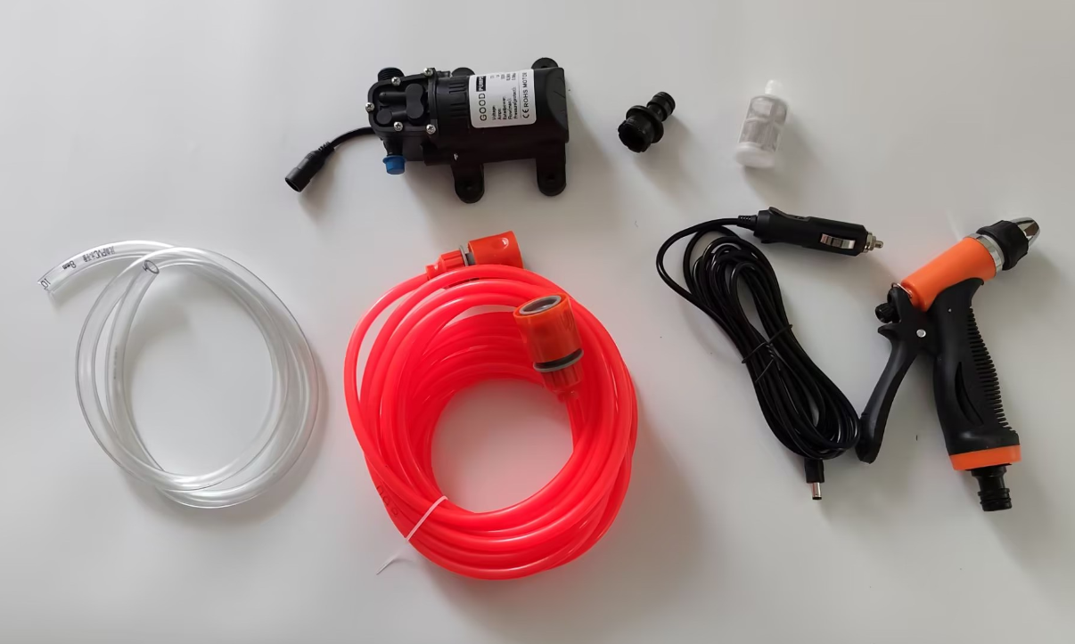 Ouchuangbo 12V High Pressure Cleaner Electric Washing Machine Car Washer Gun Pump