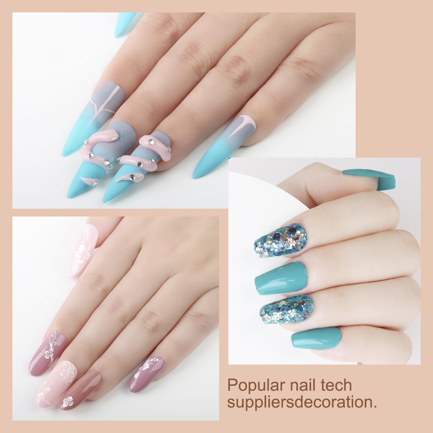 Gel Nail Polish Kit with U V Light and Drill Starter Kit 16 Colors Gel Nail Polish  Poly Nail Gel Kit Base Top Coat Kit Nail Stickers Professional Gel Manicure Kit with Everything Gift for Women