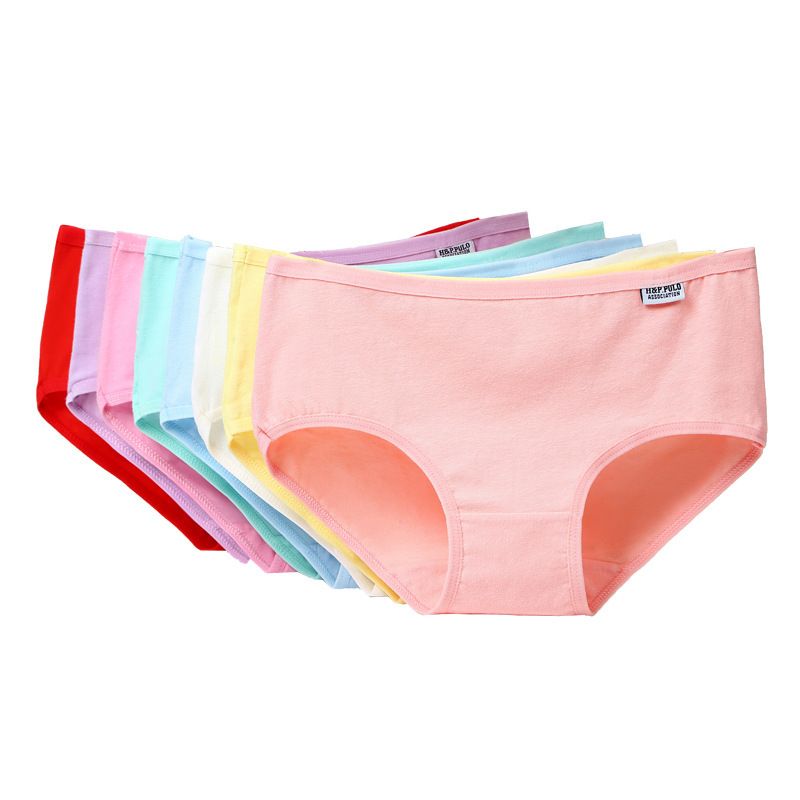 5pcs  Underwear for Women Cotton  Panties Full Coverage Briefs Soft Strech Ladies Breathable Panties-Multi Pack