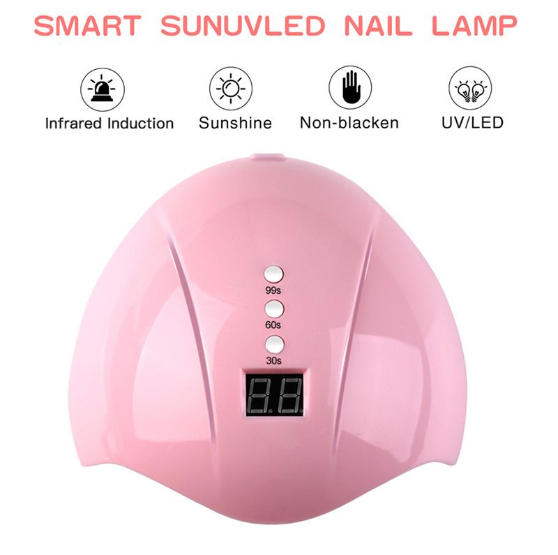Nail Art Care Set + Acrylic Powder Nail Dryer + LED LAMP Manicure DIY Brush Nail Kit