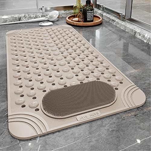 Bath Tub Mat Shower Mat Non Slip Bathtub Mats with Suction Cups Bath Mat for Tub Bathroom Mats  Machine Washable