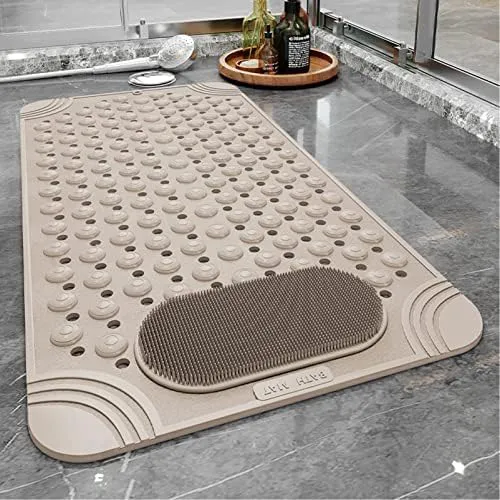 Bath Tub Mat Shower Mat Non Slip Bathtub Mats with Suction Cups Bath Mat for Tub Bathroom Mats  Machine Washable