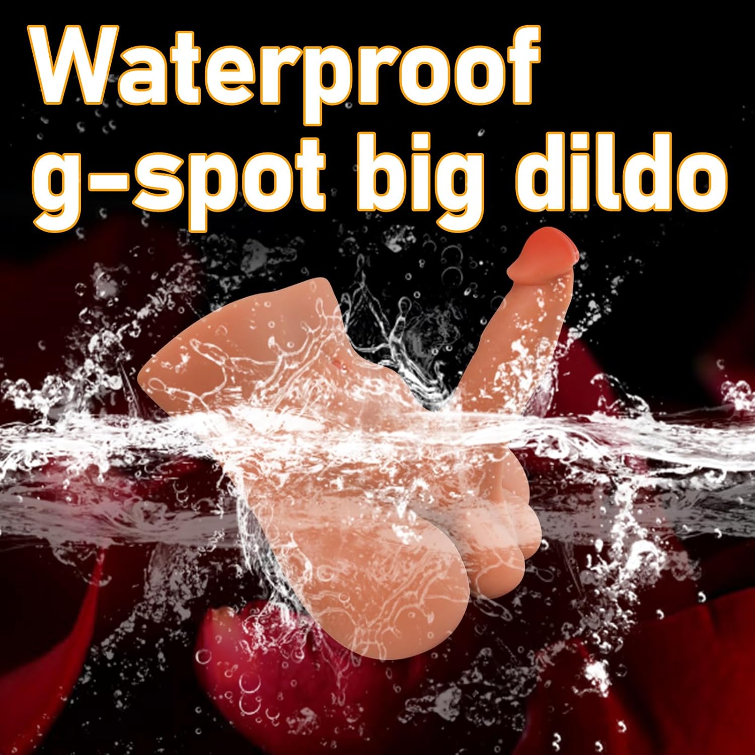 Dildo Sex Doll Torso TPE Sexdoll for Women Masturbation, Female Masturbator Toy Flexible Huge Penis, Tan TPE Torso for Real Sex Pleasure, Unisex Woman Adult Sex Toy for Solo Couple