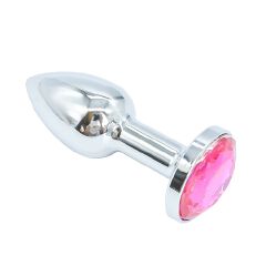 3Pcs Set Luxury Metal Butt Toys Heart Shaped Anal Trainer Jewel Butt Plug Kit S&M Adult Gay Anal Plugs Woman Men Sex Gifts Things for Beginners Couples Large/Medium/Smalls