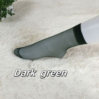 5 pair  of  Spring and summer super thin socks ladies transparent invisible socks crystal socks wholesale anti-hook silk summer flesh-colored sexy stockings