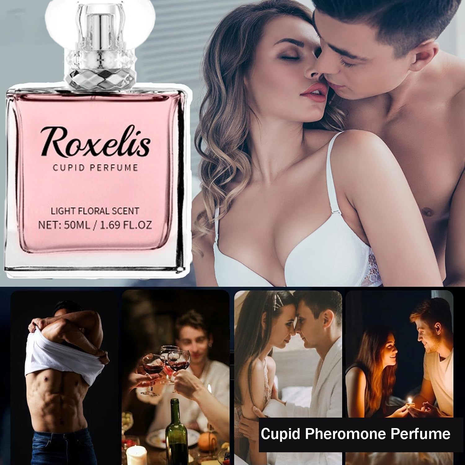 Cupid Pheromone Eau De Toilette Charming Lasting Hormone Men Elegant Comfortable Portable Attract Opposite Sex Perfume