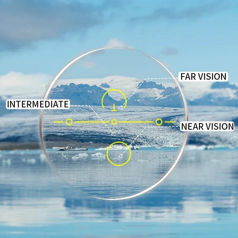 Progressive Multifocal Glasses CR39 Optical Glasses Lenses 1.56/1.61/1.67/1.74 Professional Custom Prescription Lenses