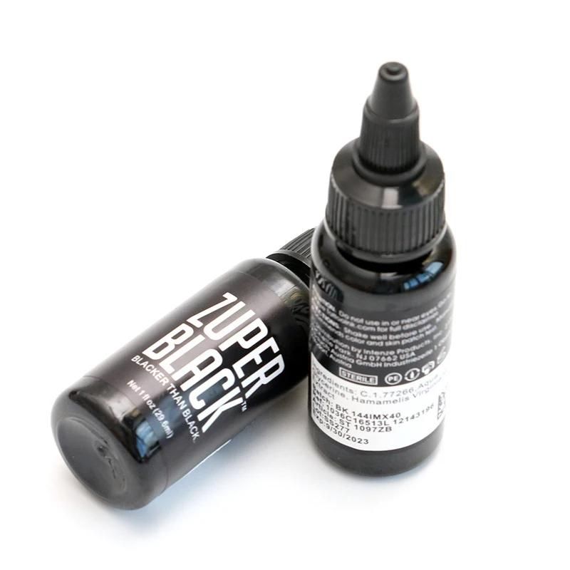 3PCS Professional 35ML/Bottle Pigment Inks Safe Half Permanent Tattoo Paints Supplies For Beauty Body Art