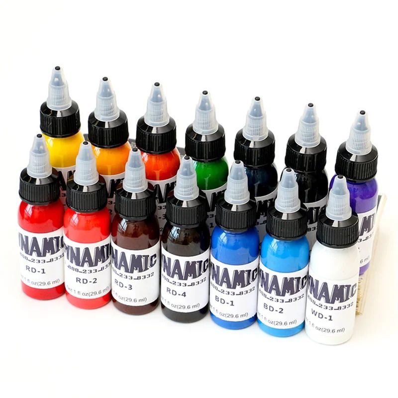 3PCS Tattoo Ink for Body Art, Natural Plant Extract, Body Paint Pigment, Long-lasting, No Loss