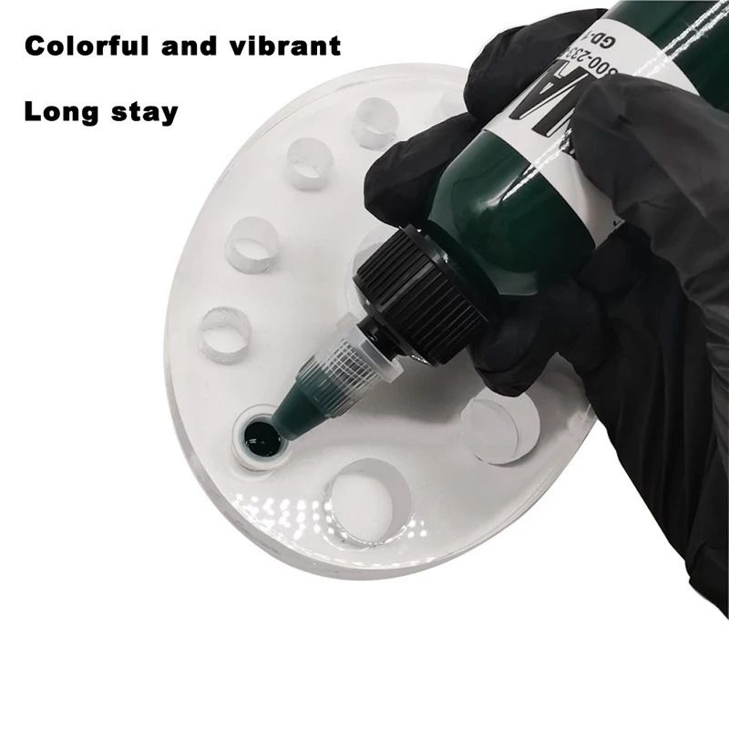 3PCS Tattoo Ink for Body Art, Natural Plant Extract, Body Paint Pigment, Long-lasting, No Loss