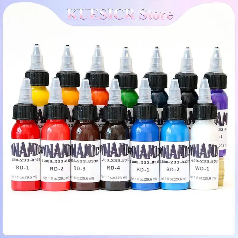 3PCS Tattoo Ink for Body Art, Natural Plant Extract, Body Paint Pigment, Long-lasting, No Loss