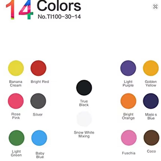 High quality 14 color Permanent Makeup Micro Pigment Cosmetic encre tatouage black Tattoo Ink Permanent Eyebrow Eyeliner Lip