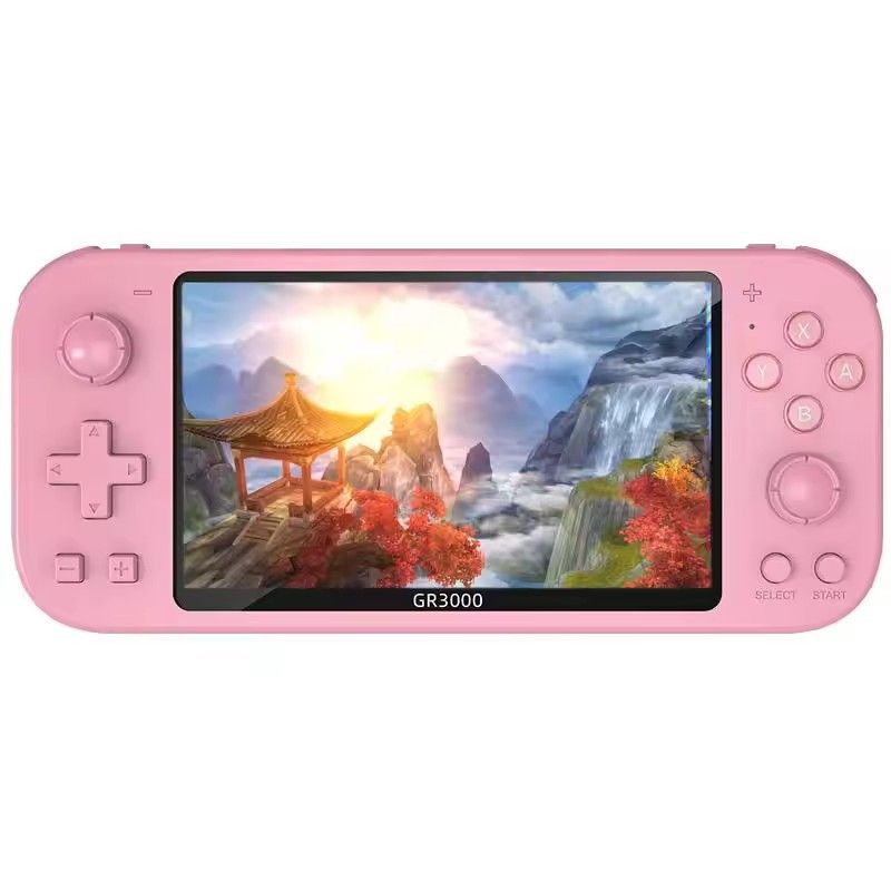 New For GR3000 Retro Game Console 5.1inch Handheld Console 8G Video Consolas Game Player Support Double Players