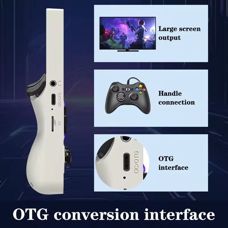 G30 Handheld Game Console 4.3 Inch IPS Screen 3000mAh Battery Linux System Retro Portable Video Console Gift
