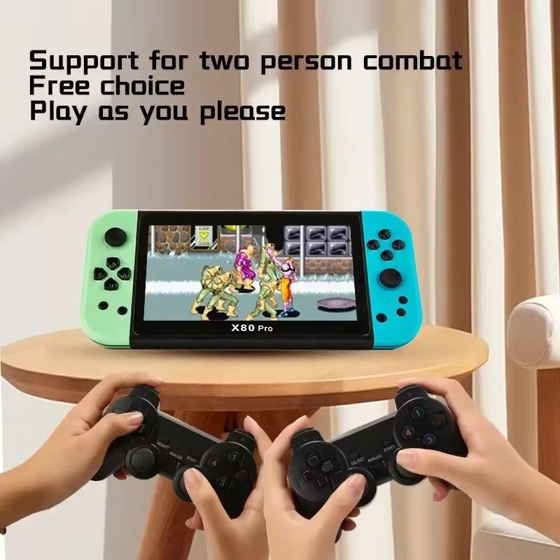 2025 NEW Handheld Game Console Psp Intelligent Retro Arcade Game Console Video Music Player 7-inch Display Portable Game Console
