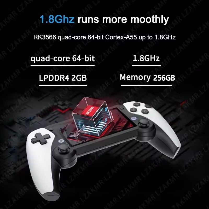 New M25 Handheld Game 4.3 HD Screen 64G 20000+ Games Dual console Player Retro Portable Video Game For psp ps1 n64 dreamcast