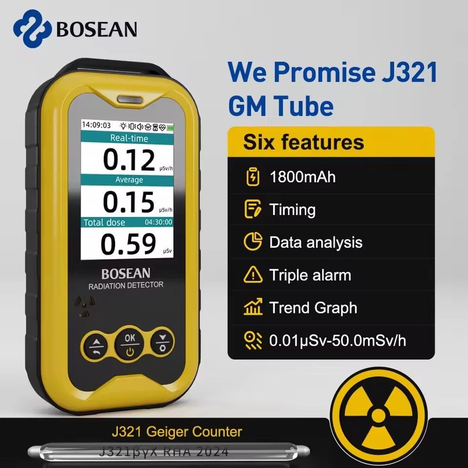 NEW FS5000 Nuclear Radiation Detector X-ray Beta Gamma Radioactivity detector for Nuclear wastewater for PC software
