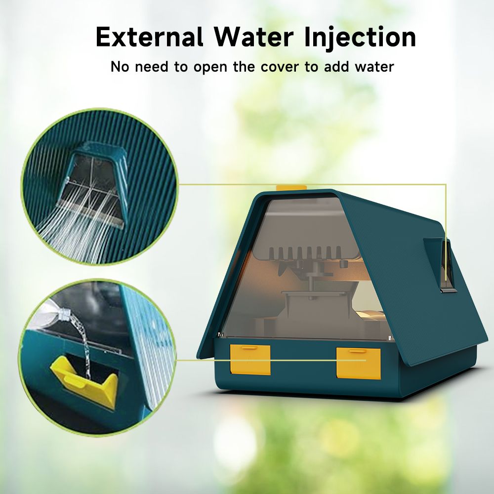 10 Eggs Incubator Intelligent Thermostatic And Automatic Turnover Poultry All-in-One Machine for Hatching Chicken