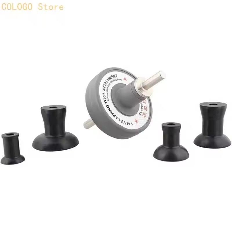 Car Engine Valves Lapping Attachment Tool Set Valves Grinding Tool with Suction Cups for Lawn Mowers Chainsaws D0LD