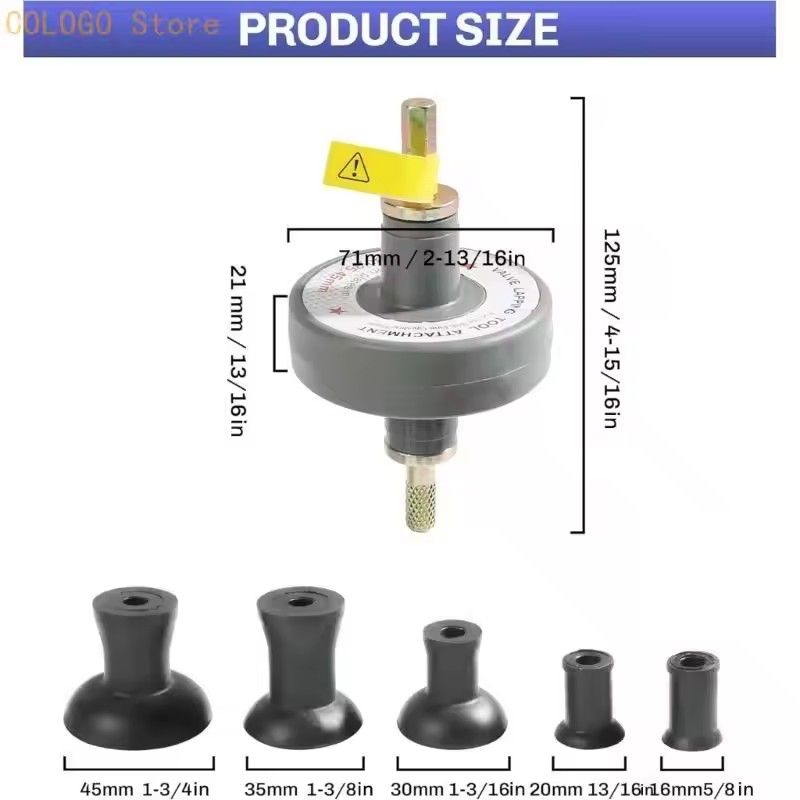 Car Engine Valves Lapping Attachment Tool Set Valves Grinding Tool with Suction Cups for Lawn Mowers Chainsaws D0LD
