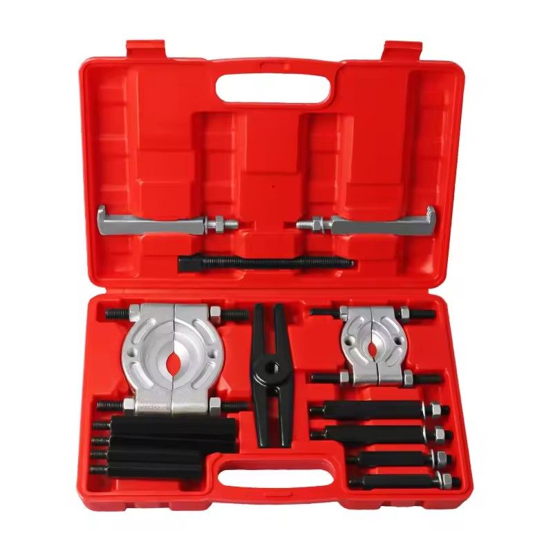 14 Pcs Separator Combination Set Bearing Transmission Splitter Mechanical Double Disc Puller Chuck Gearbox Outer Bearing Remover