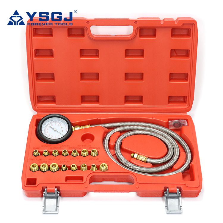 0-150 PSI Engine Fuel Injector Pump Pressure Tester Gauge Kit Oil Pressure Tester Tool Kit