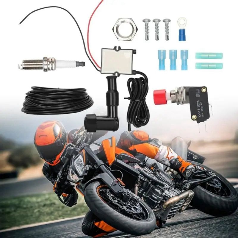 Car And Motorcycle Flamethrower Kit 12V Exhaust Flame Kit Car And Truck Dual Flame Sprayer