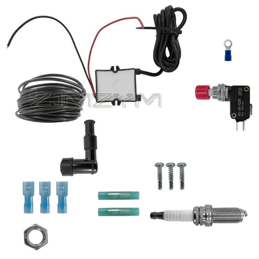 Car And Motorcycle Flamethrower Kit 12V Exhaust Flame Kit Car And Truck Dual Flame Sprayer