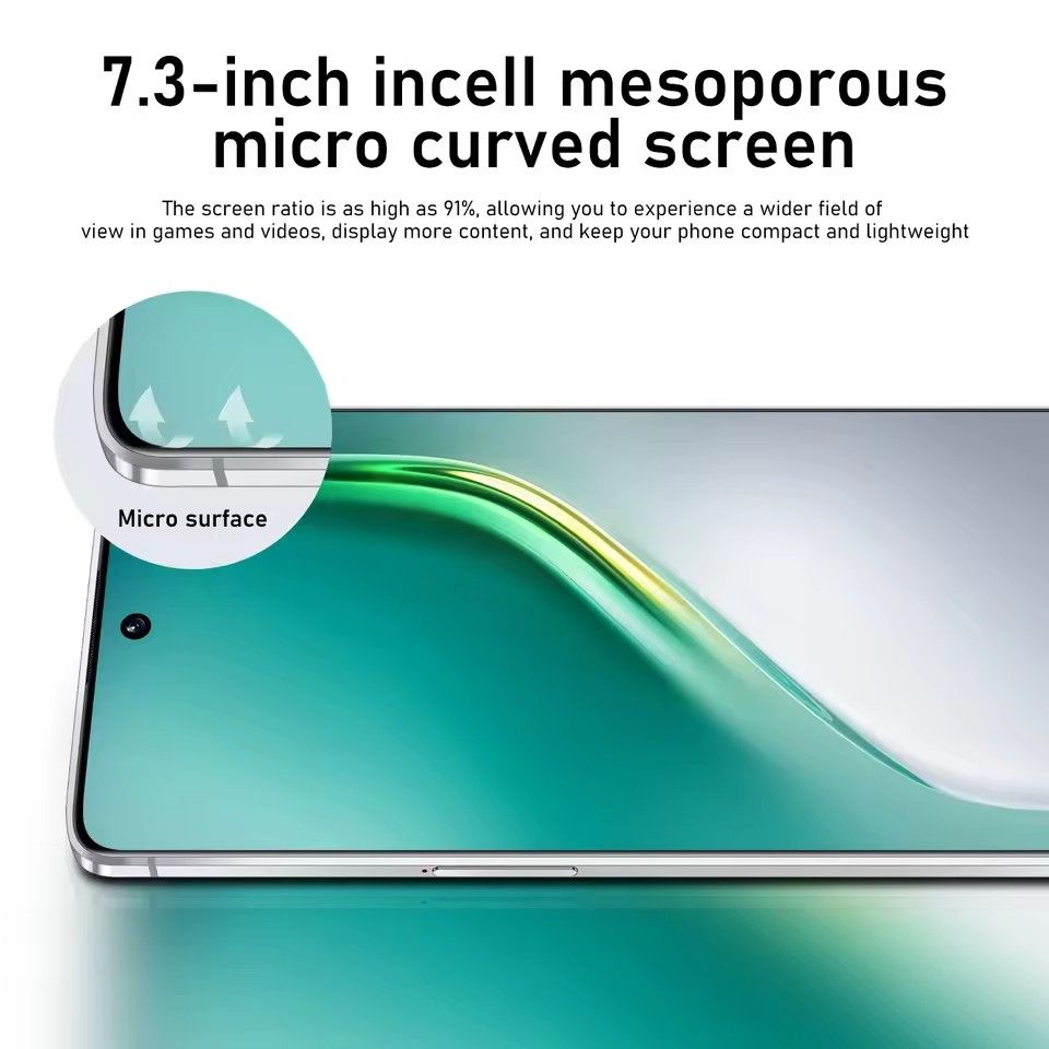 2025 HOT Camon 40 Pro 7.3inch HD Global Edition Original Smart Dual Card 8000mAh Battery Facial Recognition Function