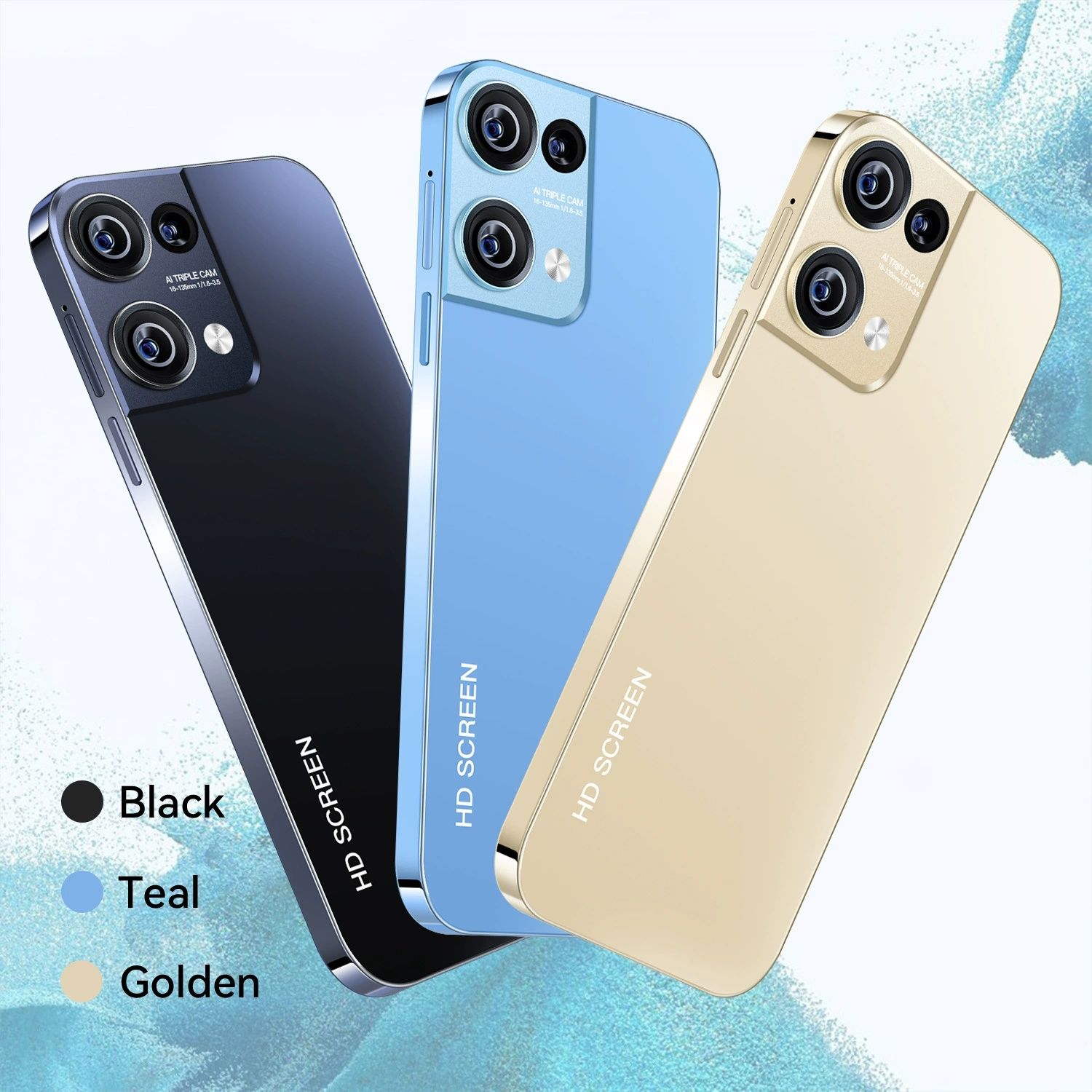 Mobile Reno9 Pro Android integrated device with 16GB RAM and 1TB storage. The original source of the smartphone.