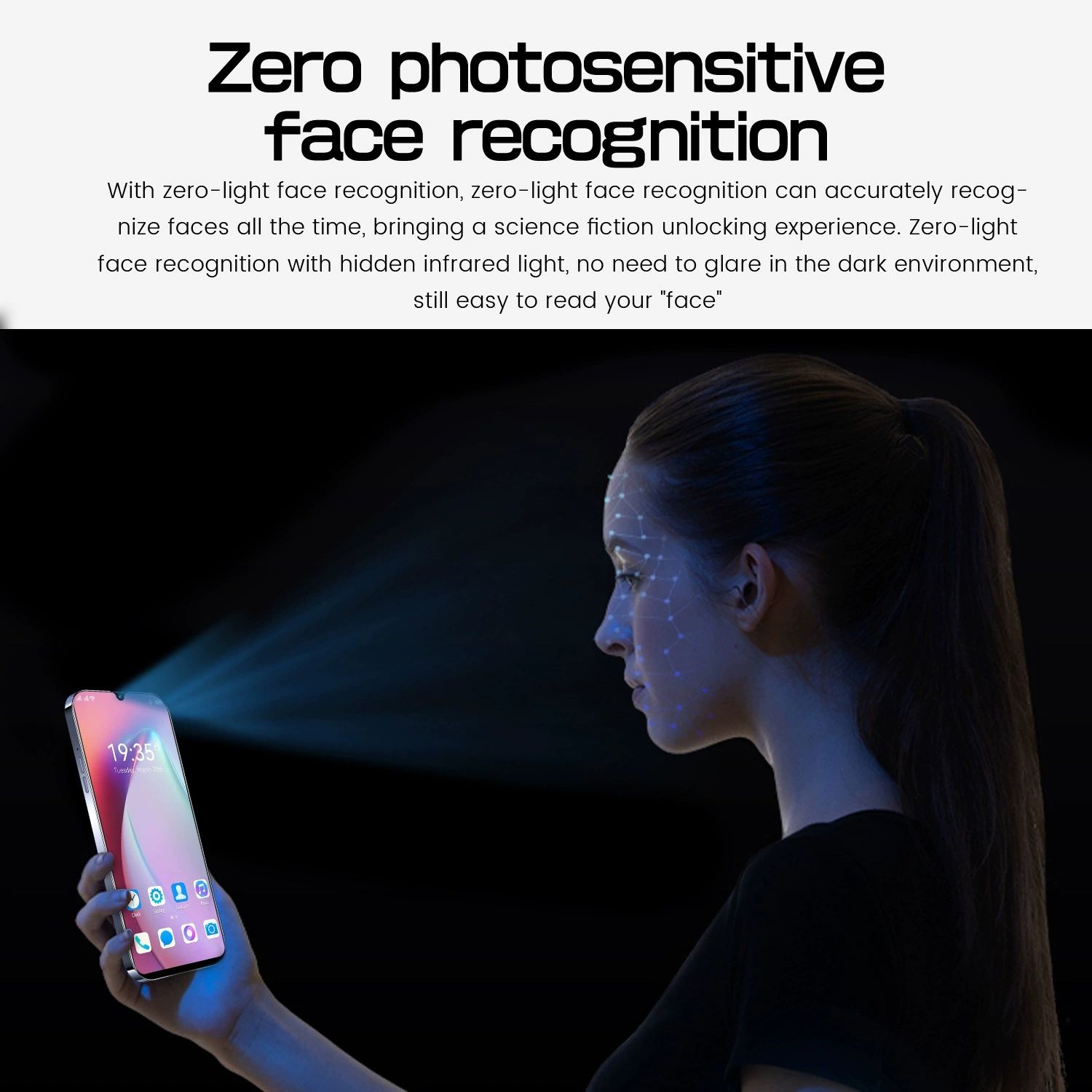 Mobile Reno9 Pro Android integrated device with 16GB RAM and 1TB storage. The original source of the smartphone.