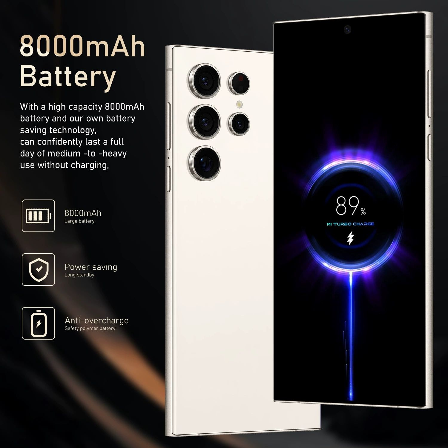 S24 Ultra+ 7.3-inch large screen 4G global version e-commerce Android smart phone【4+128GB】