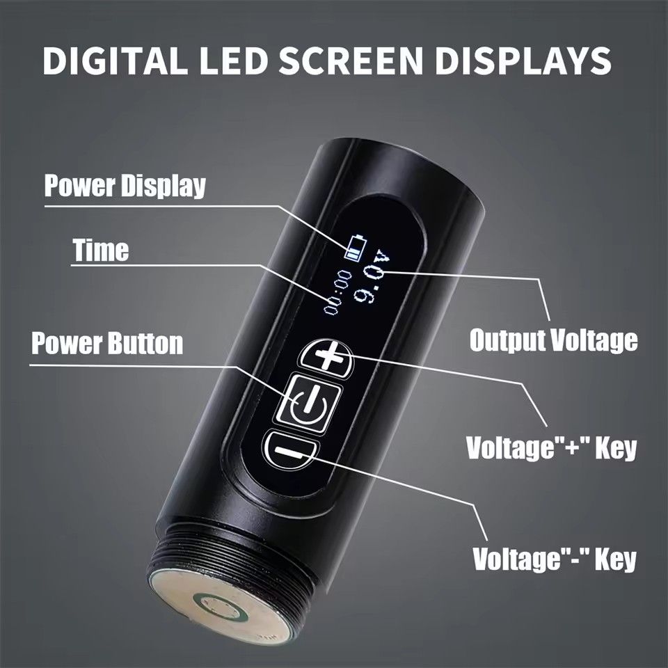 Professional Wireless PMU Tattoo Machine Electric Mute Nano Permanent Makeup Eyebrow Pen for Precision Skin Art