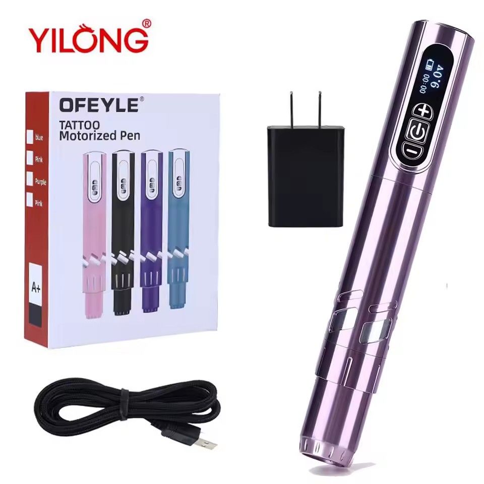 Professional Wireless PMU Tattoo Machine Electric Mute Nano Permanent Makeup Eyebrow Pen for Precision Skin Art