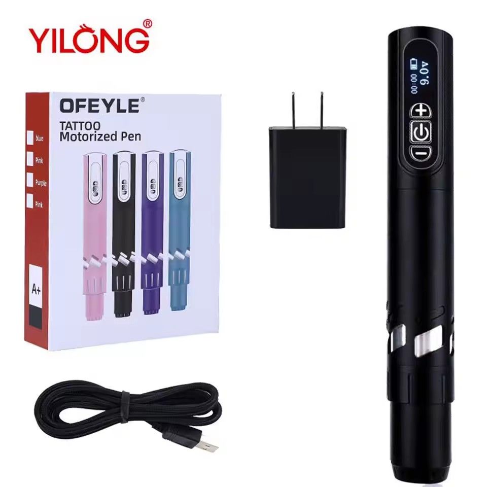 Professional Wireless PMU Tattoo Machine Electric Mute Nano Permanent Makeup Eyebrow Pen for Precision Skin Art