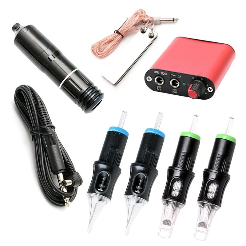 Tattoo machine set with AI Chahane pen tattoo set, line cutting and fogging all-in-one machine, tattoo equipment