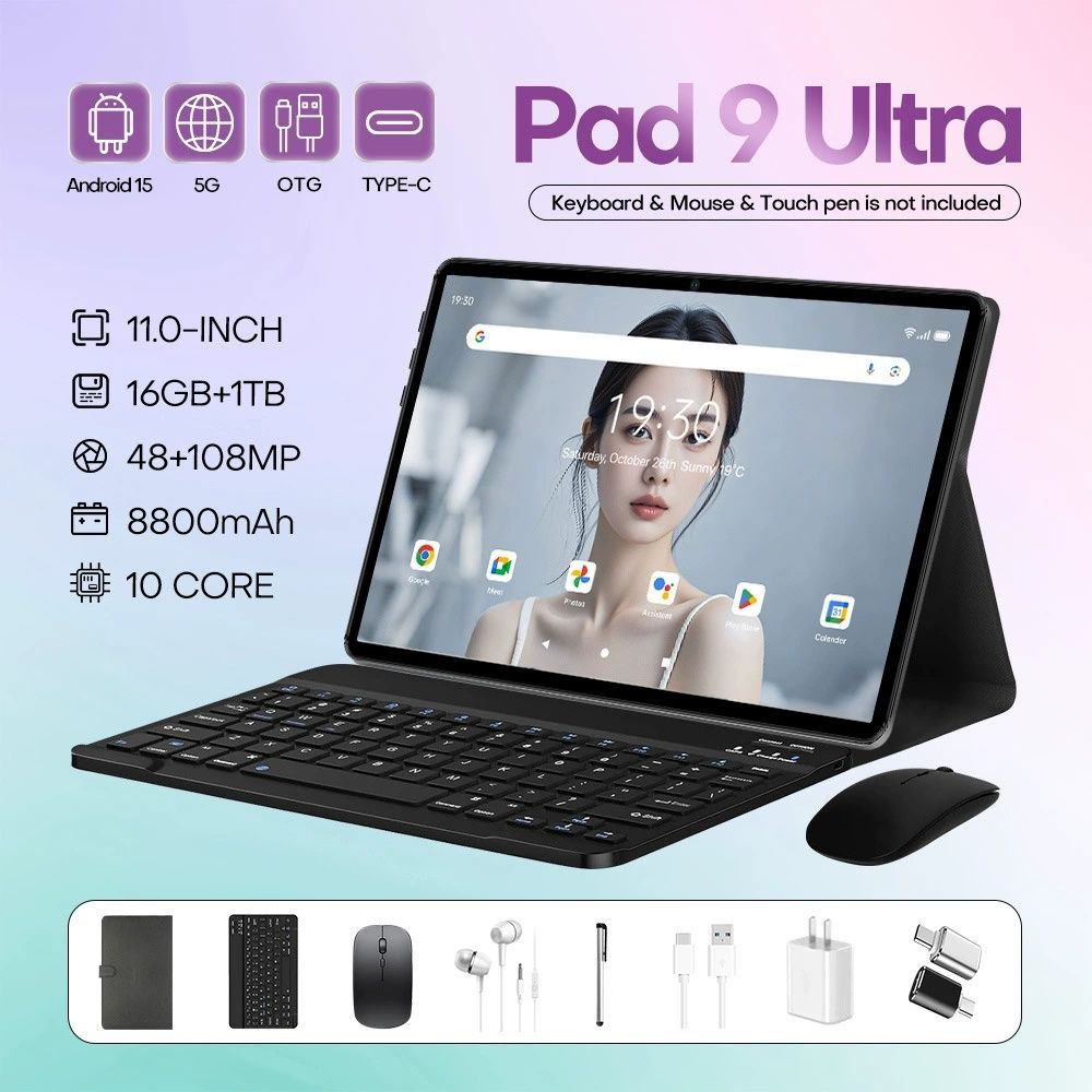 Pad9Ultra Cross-border New Popular 3G Calling Android Smart Tablet 10.1 Inch 2+32G