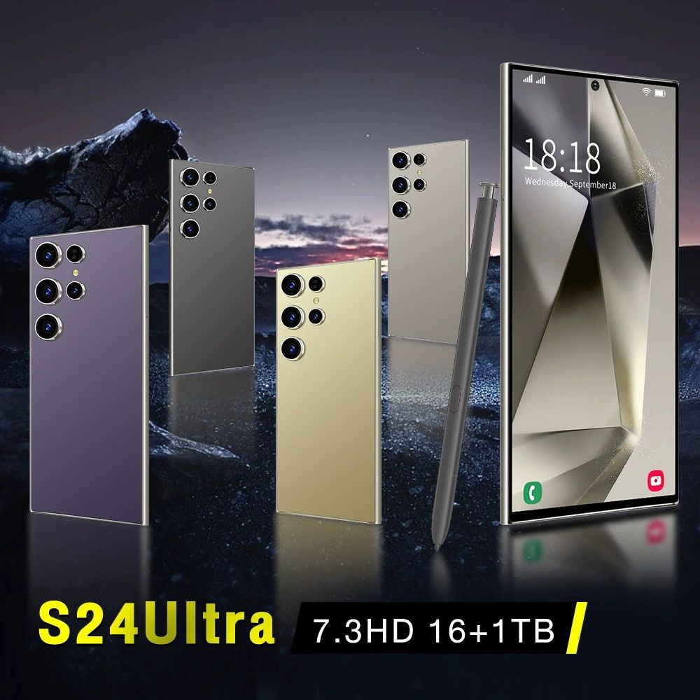 New S24 Ultra Unlocked Phone Incell Big Screen 2+16G Built-in Stylus Android Global Version
